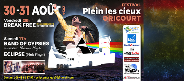 Festival Plein les cieux 2024 au Château d'Oricourt