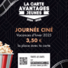 visuel journée cinéma carte jeunes